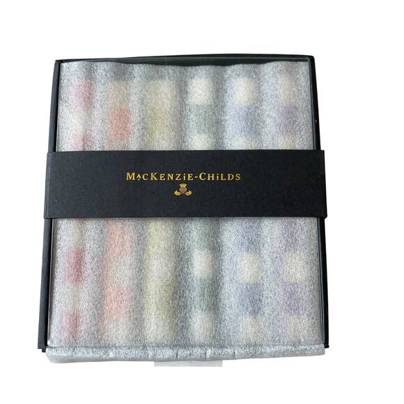 Mackenzie-Childs Mini Dinner Candles - Rainbow Set of 6 NEW - Picture 4 of 5